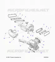 ENGINE, TOMA DE AIRE SYSTEM