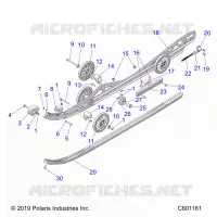 SUSPENSION, RAIL, LH/RH