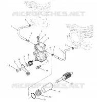 Bomba de aceite SPORT 0950443, SPORT TOURING 0950243  and EUROPEAN SPORT (4928822882D002)