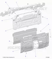 CARROCERÍA POSTERIOR CLOSEOFF, CENTER PANELS