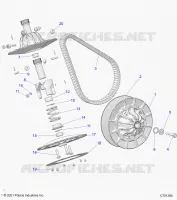 TREN, SECONDARY CLUTCH