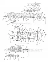 FRENO Y CADENACASE 400 FROM SERIAL NUMBER 1802330 (4919241924033A)