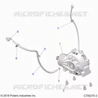 TREN, FRONT GEARCASE MOUNTING