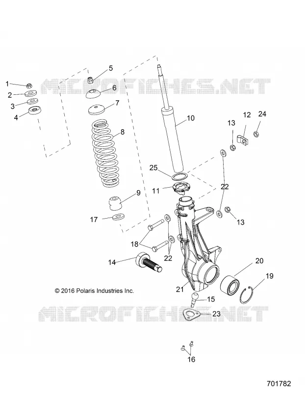 SUSPENSIÃ“N DELANTERA STRUT