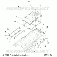 CHASIS, REAR ASM.