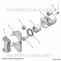 BRAKES, PINZA TRASERA