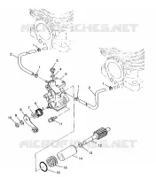 BOMBA DE ACEITE SPORT 0980443 and SPORT TOURING 0980243 (4942054205C011)