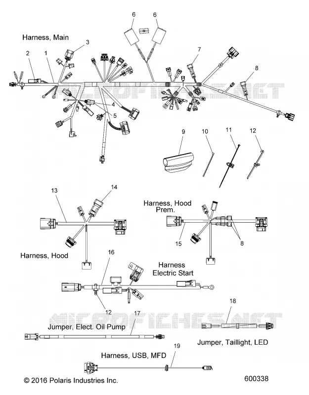 ELECTRICA, WIRE HARNESS