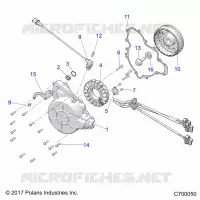 ENGINE, STATOR AND FLYRUEDA
