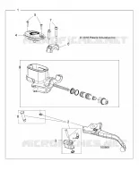 FRENO FRONTAL BRAKE LEVER AND MASTER CYLINDER