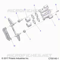 BRAKES, PINZA TRASERA