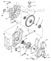 BOMBA DE AGUA ULTRA SKS 0960578, EUROPEAN ULTRA SKS E960578, and ULTRA RMK 096 (4931683168C011)