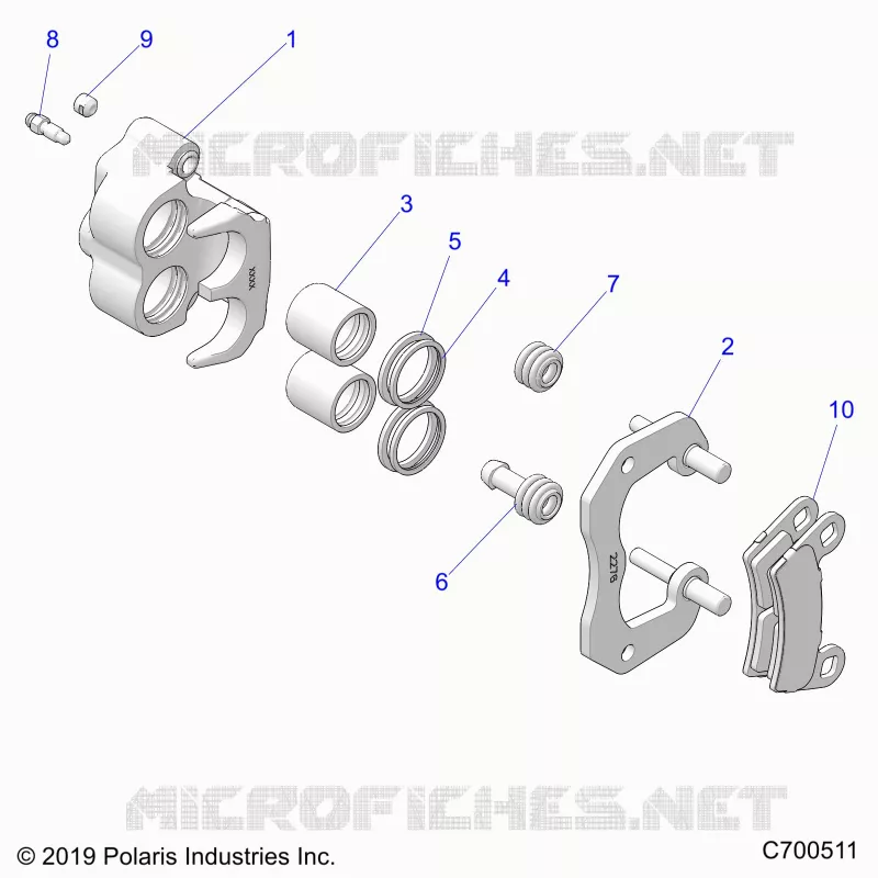 BRAKES, PINZA TRASERA