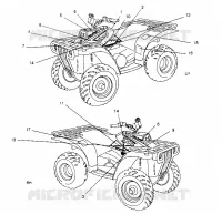 ETIQUETAS  2x4 400L W957540 (4930093009A008)