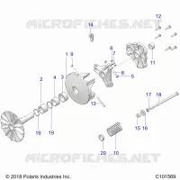 TREN, PRIMARY CLUTCH