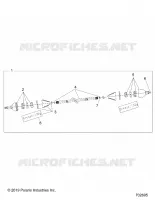 DRIVE TRAIN, HALF EJE TRASERO