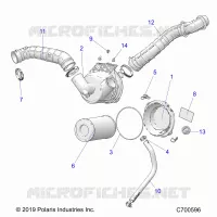 ENGINE, TOMA DE AIRE SYSTEM