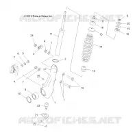 SUSPENSION, PUNTAL DELANTERO