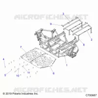 CHASSIS, MAIN BASTIDOR