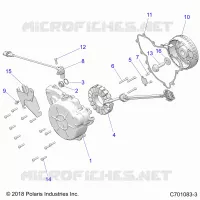 MOTOR, STATOR AND COVER