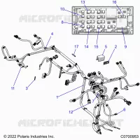 ELECTRICA, WIRE HARNESSES, CHASSIS