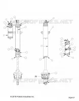 SUSPENSIÃ“N DELANTERA SHOCK INTERNALS
