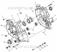 CAJA DEL CIGÜEÑAL  Scrambler 500 W97BC50A (4943074307D003)