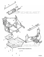 CHASSIS, MARCO PRINCIPAL AND SKID PLATES