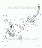 TREN, CLUTCH COVER AND DUCTING