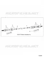 TREN, FRONT HALF SHAFT