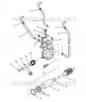BOMBA DE ACEITE XLT RMK 0960956, XLT SKS 0960556  and EUROPEAN XLT SKS E960556 (4931813181C014)