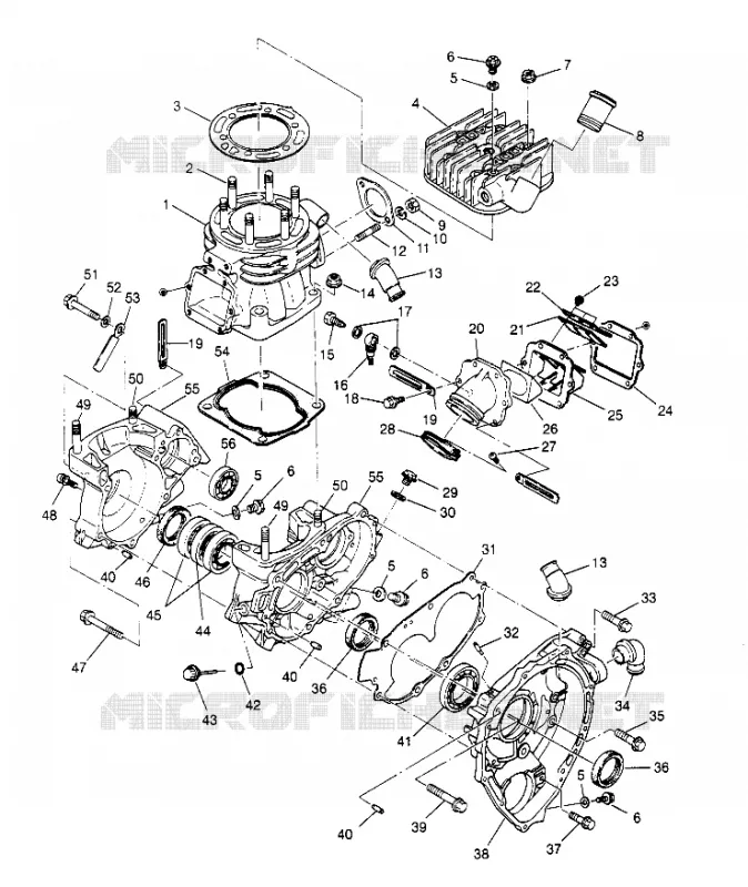 CAJA DEL CIGÜEÑAL AND CILINDRO SPORTSMAN 4X4 W948040 (4926842684C011)
