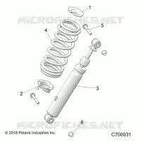 SUSPENSIÃ“N DELANTERA SHOCK MOUNTING