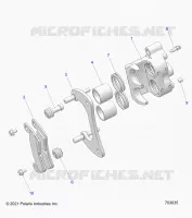 BRAKES, PINZA FRENO TRASEIRA