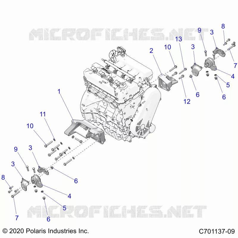 MOTOR, MOUNTING