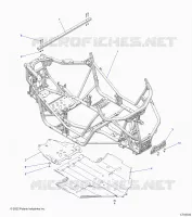 CHASSIS, MAIN FRAME AND ESQUÃD PLATE