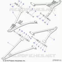 SUSPENSIÃ“N DELANTERA CONTROL ARMS