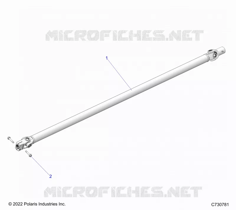 TREN, FRONT PROP SHAFT