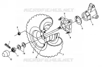 Tracción trasera SPORTSMAN 500 W969244 and SWEDISH SPORTSMAN 500 S969244 (4936093609C008)