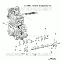 MOTOR, MOUNTING & LONG BLOCK