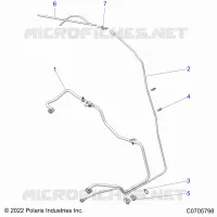 SISTEMA DE COMBUSTIBLES, FUEL LINES, STD.