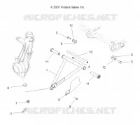 SUSPENSION, A-ARM and PUNTAL MOUNTING