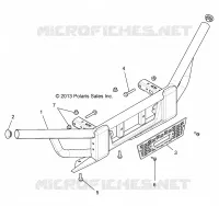 CHASSIS, FRONT PARACHOQUES