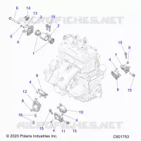 MOTOR, MOUNTING &amp; LONG BLOCK