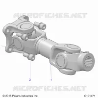 DRIVE TRAIN, PROP EJE TRASERO