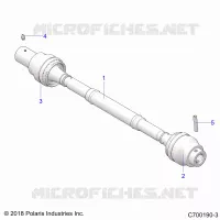 TREN, FRONT PROP SHAFT