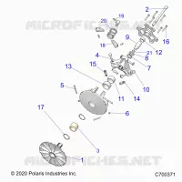 TREN, PRIMARY CLUTCH