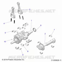 ENGINE, CIGUEÑAL AND BEARINGS