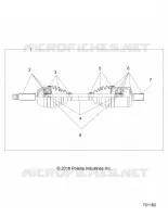 DRIVE TRAIN, TRANSMISION DELANTERA SHAFT