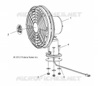 OPCIONES, DASH FAN, BLACK, FAN and HARDWARE ONLY